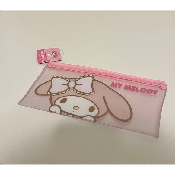 My Melody pink frost zipper top bag - Picture 3 of 4